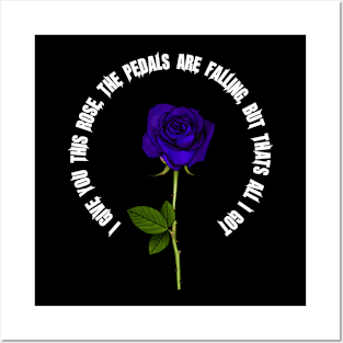 Roses Purple, Back Posters and Art